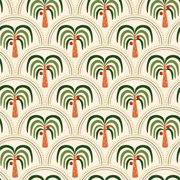 Tropical Palm Tree Delight