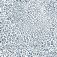 Leopard Print Pigeon Blue WM ταπετσαρία