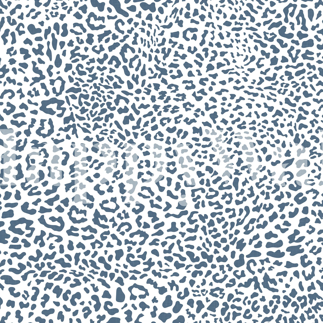 Leopard Print Pigeon Blue WM huoneessa