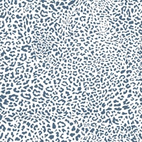 Leopard Print Pigeon Blue WP tapety