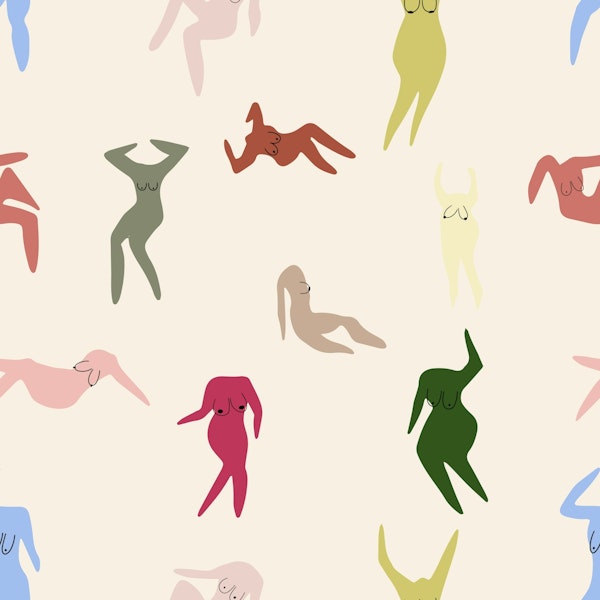 Vibrant Silhouette Patterns