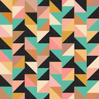 Cheerful and Cozy Geometry No.01 WP tapete