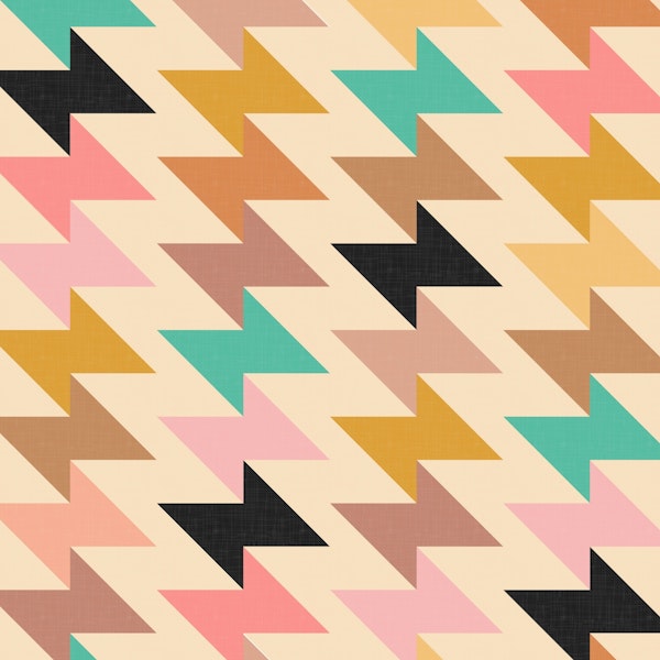 Cheerful and Cozy Geometry No.02 WM