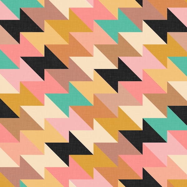 Cheerful and Cozy Geometry No.03 WM