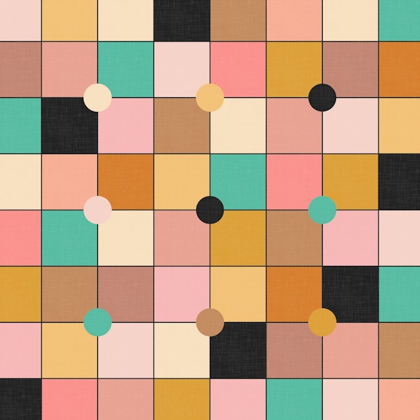 Cheerful and Cozy Geometry No.05 WM