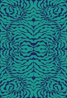 Teal Jungle Vibes papiers peint