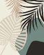 Minimal Tropical Palm Leaf 2