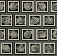 Impossible Pufferfish - Moss ταπετσαρία