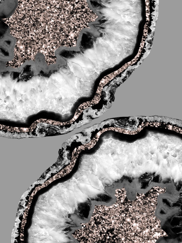 Yin Yang Agate Glitter 9