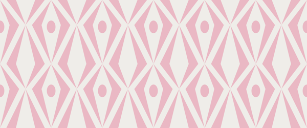 Minimalist art deco geometric diamonds pink