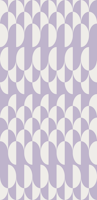Minimalist art deco geometric arches lavender ταπετσαρία