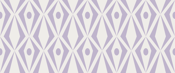 Minimal artdeco geometric diamonds lavender