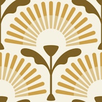 Golden Sunrise Blossoms wallpaper