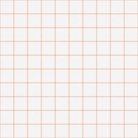 Small Grid Pattern - White and Orange papel pintado