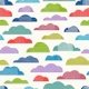 Mid Century Modern Clouds Vibrant WP
