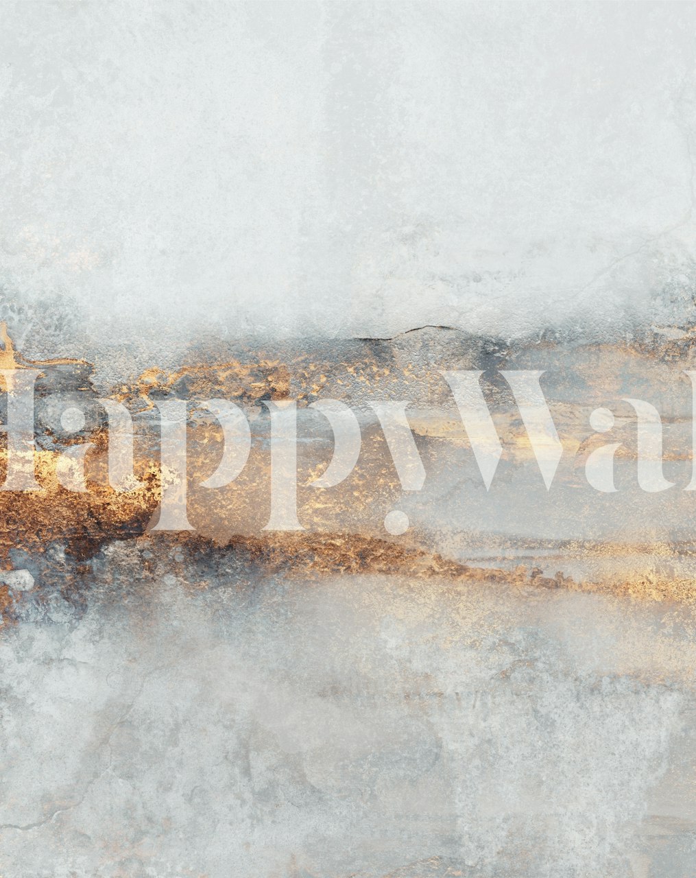 Papel pintado Fog mostrado en una habitación