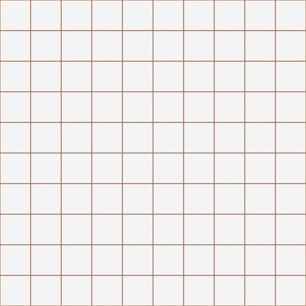 Small Grid Pattern - White and Brown