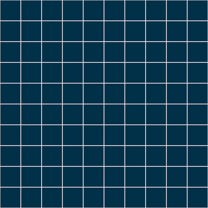 Small Grid Pattern - Deep Blue and White Wallpaper