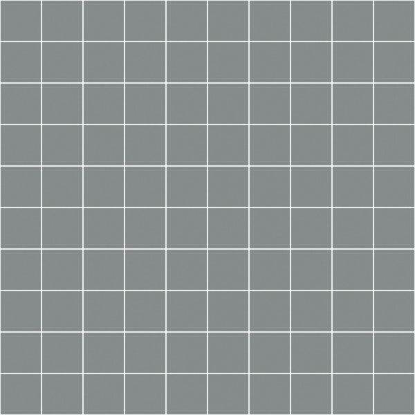 Small Grid Pattern - Gray and White