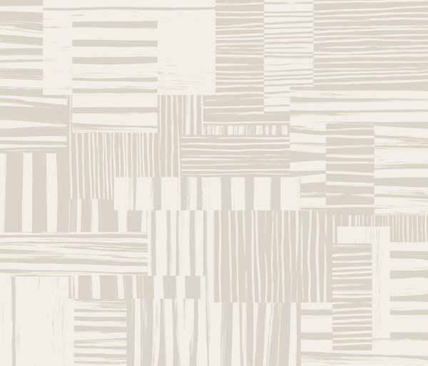 Warm Cream and Beige Brushstroke Abstract