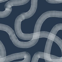 Zen Garden Navy papiers peint