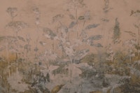 Antique Garden Statement Wall wallpaper