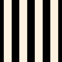 Black and Cream Narrow Vertical Stripes tapet