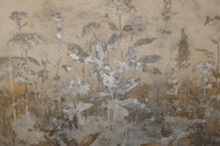 Antique Botanical Elegance Statement Wall wallpaper