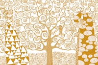 Golden Tree of Life wallpaper