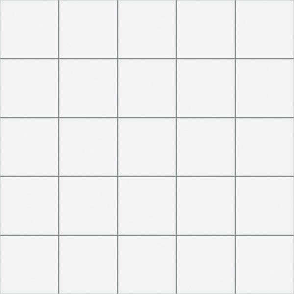 Medium Grid Pattern - White and Gray
