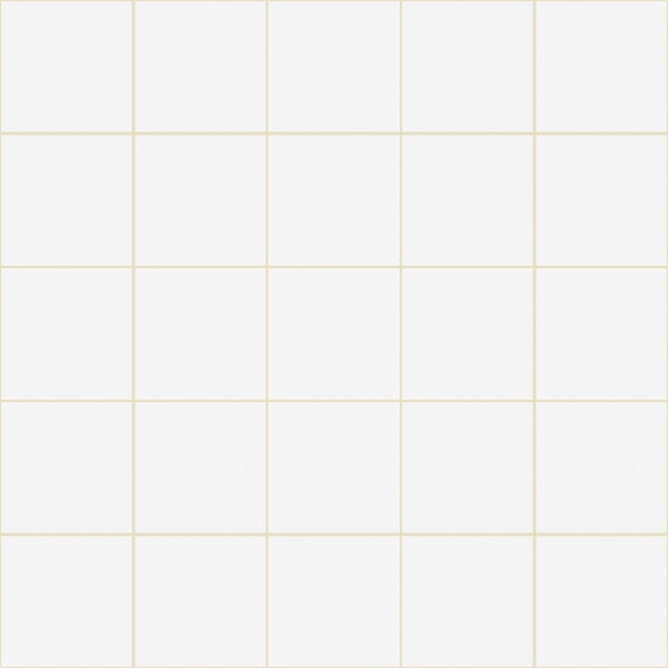 Medium Grid Pattern - White and Beige