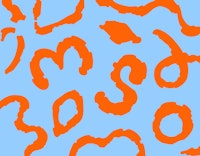 Coral Blue Harmony tapete