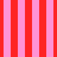 Preppy Pink and Red Bright Vertical Stripes tapet