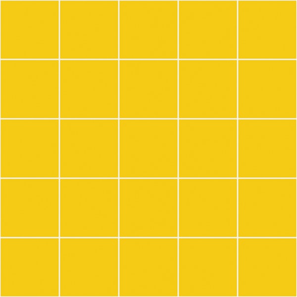 Medium Grid Pattern - Yellow and White