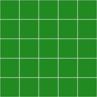 Medium Grid Pattern - Green and White papel pintado