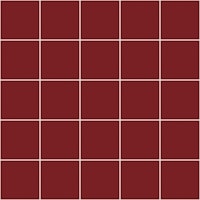 Medium Grid Pattern - Ruby and White papel pintado