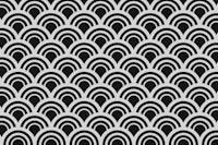 Black and White Waves papel pintado