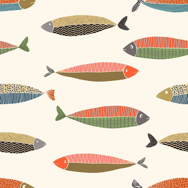 Colorful Fish Parade