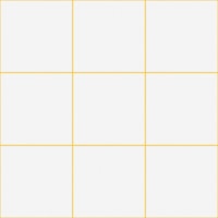 Large Grid Pattern - White and Yellow papel pintado