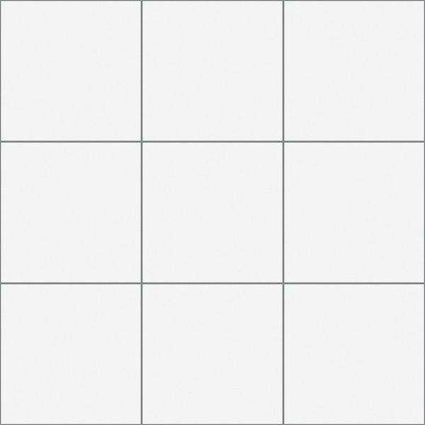 Large Grid Pattern - White and Gray