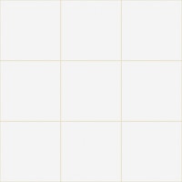 Large Grid Pattern - White and Beige papel pintado