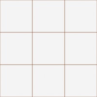 Large Grid Pattern - White and Brown papel pintado