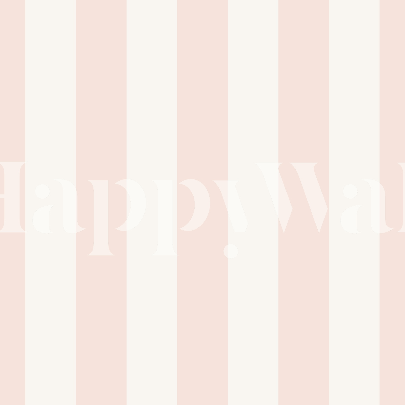 Pastel Striped Wallpaper in Soft Blush