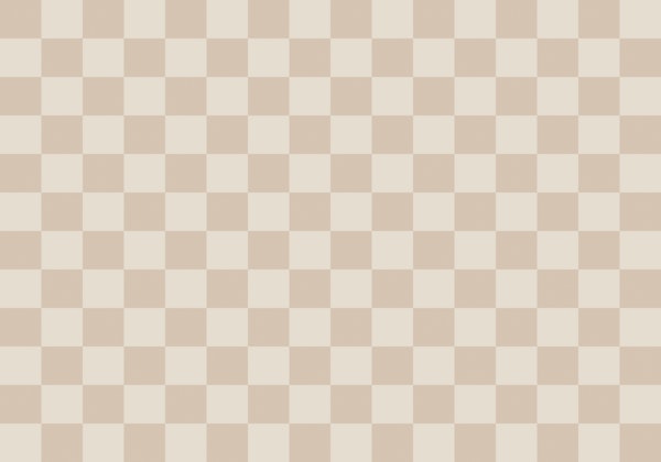 Checkerboard sand and beige