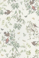 Wings and Flora Charm Fade wallpaper