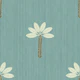 Tropical Palm - Denim Blue