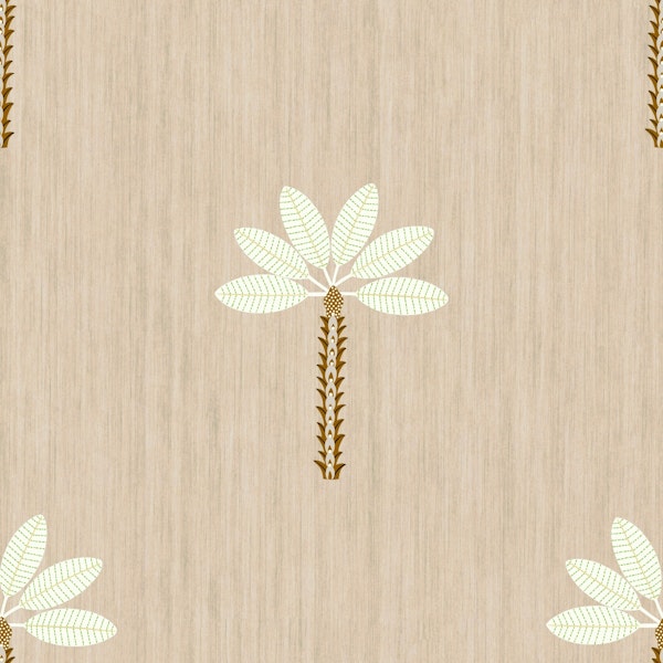 Tropical Palm - Blush Pink