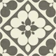 Retro Geometric Floral Quilt - neutral
