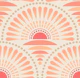 minimalist sunset - peach fuzz