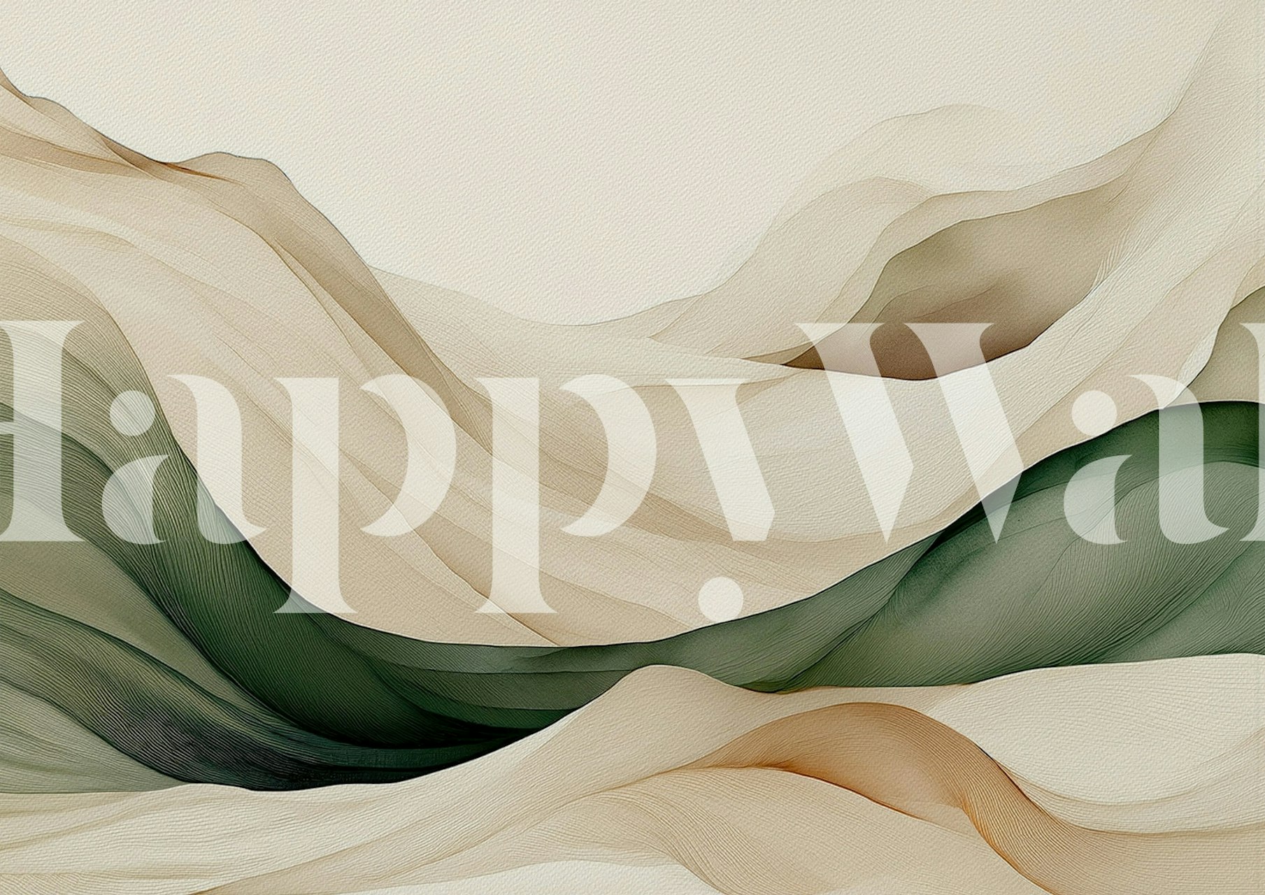 Tapeta Whispering Landscapes v pokoji